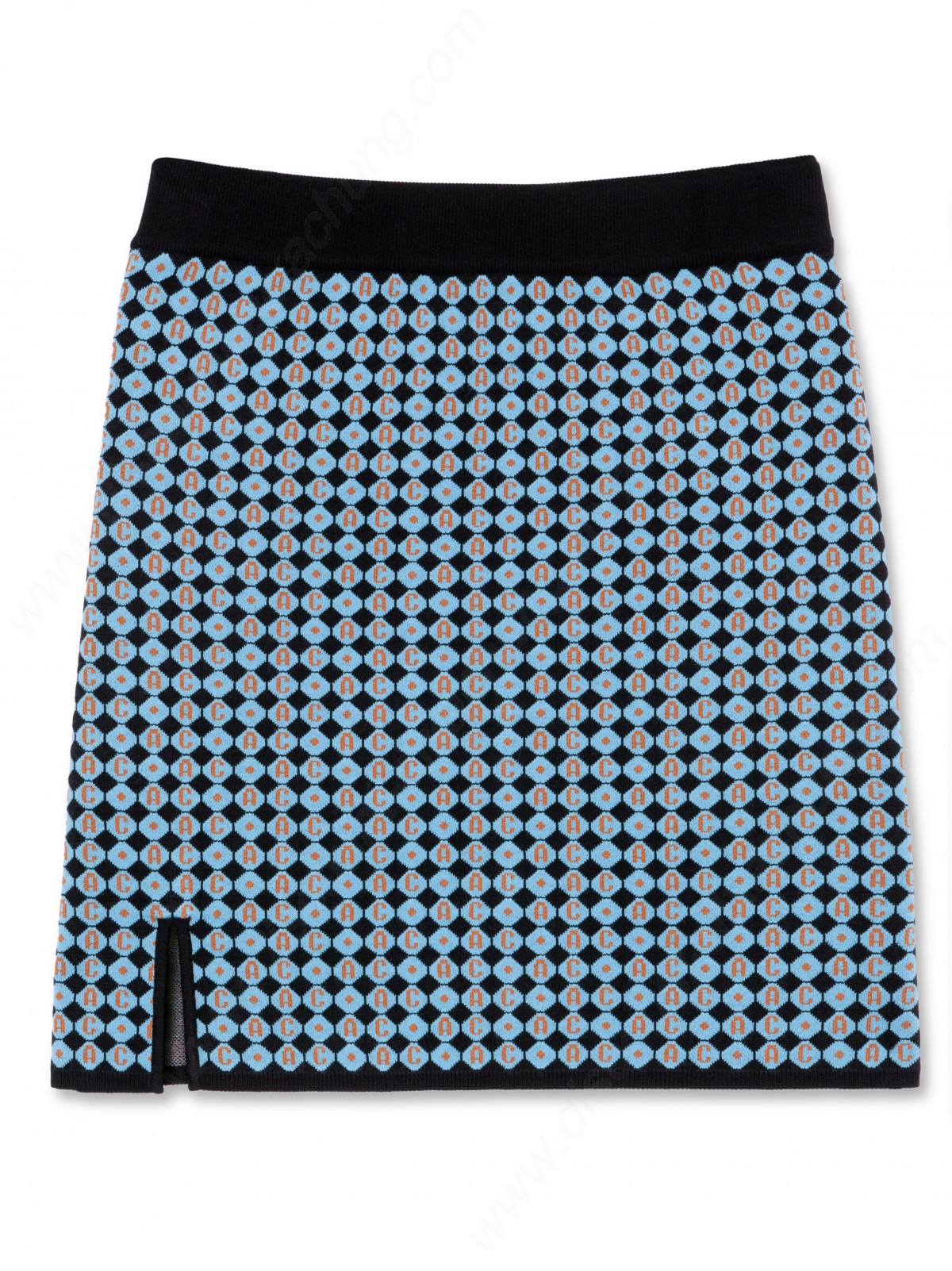 Alexachung Ac Monogram Jacquard Skirt - -0