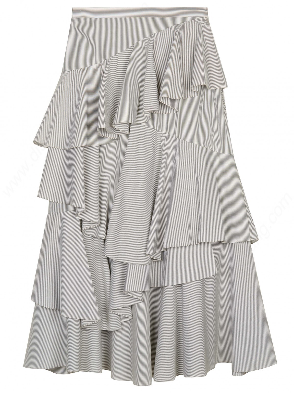 Alexachung Asymmetric Tiered Skirt - -0