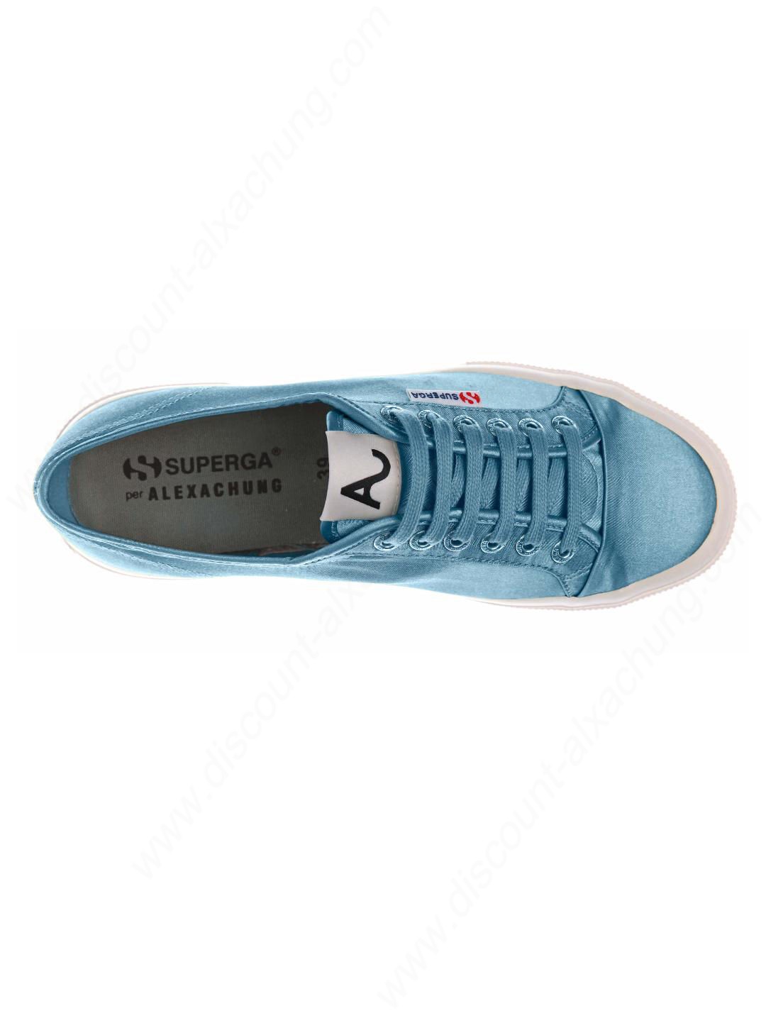 Alexachung Blue Smooth Operator Low Top - -1