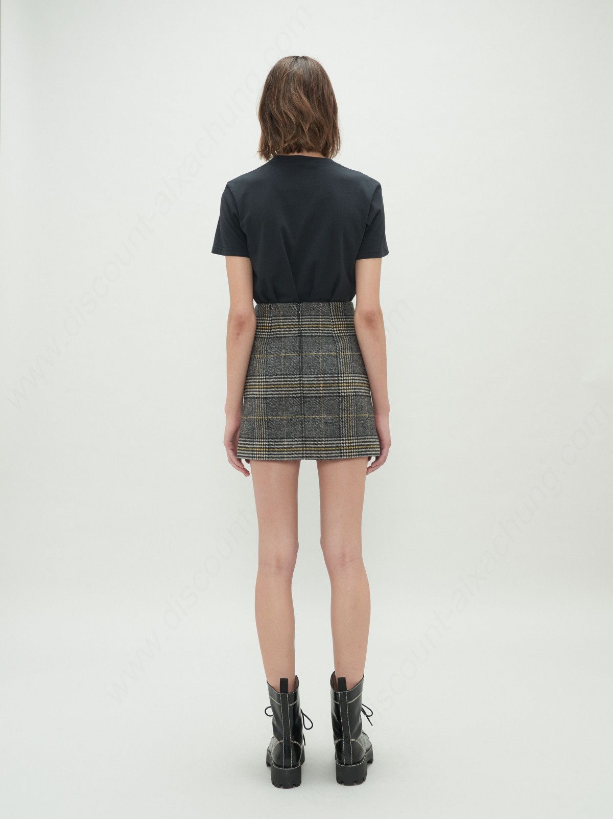 Alexachung Checked Mini Skirt - -3