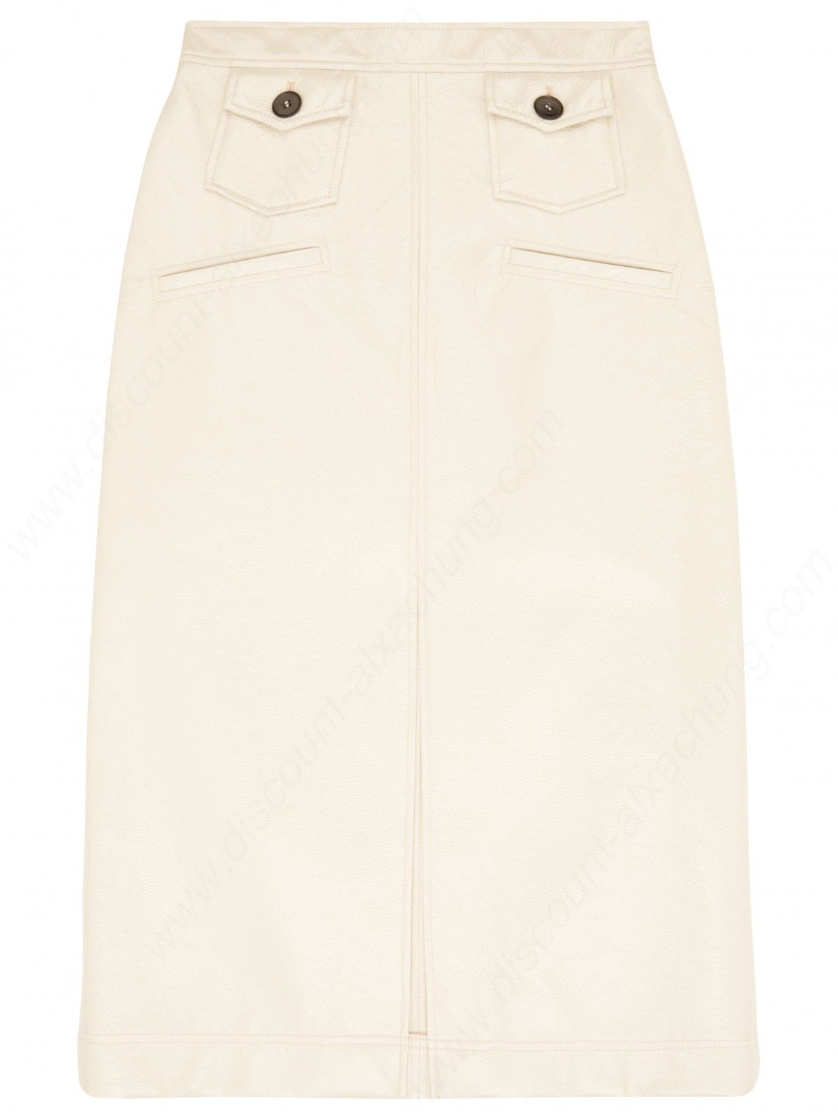 Alexachung Cream Pencil Skirt - -0
