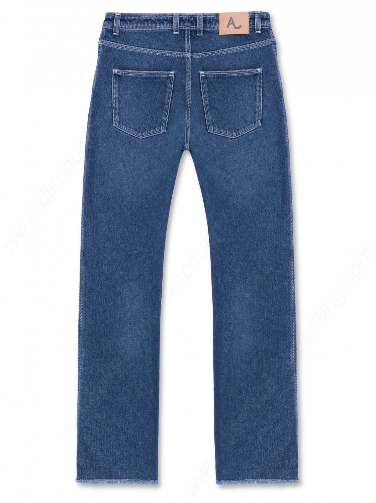 Alexachung Dark Wash Triple Stitch Jeans - -1
