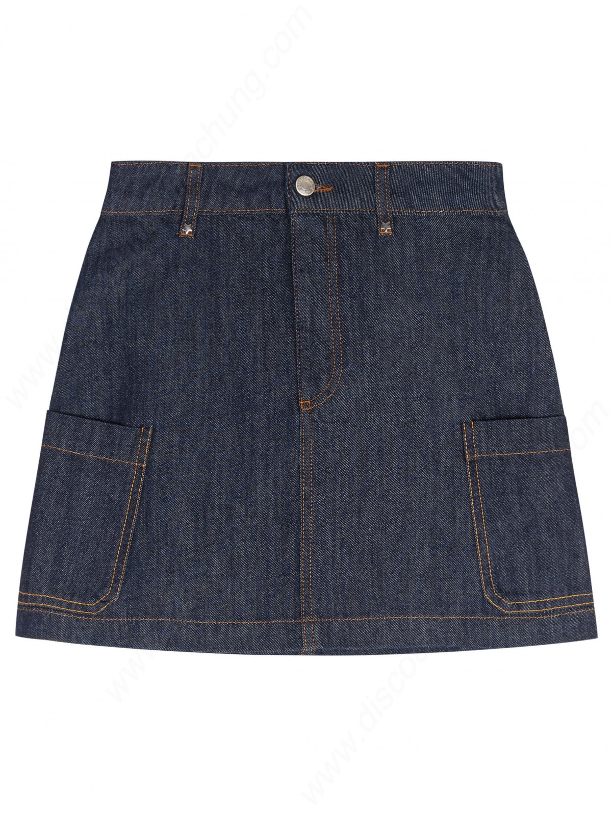 Alexachung Denim Patch Pocket Mini Skirt - -0
