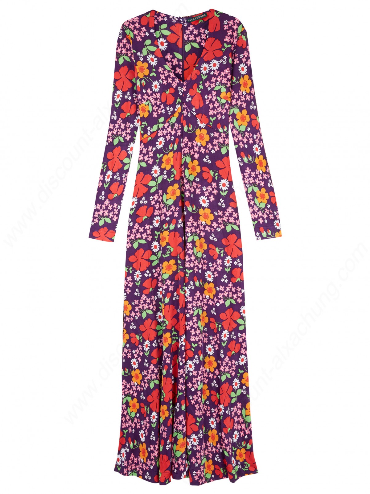 Alexachung Floral Print Maxi Dress - -0