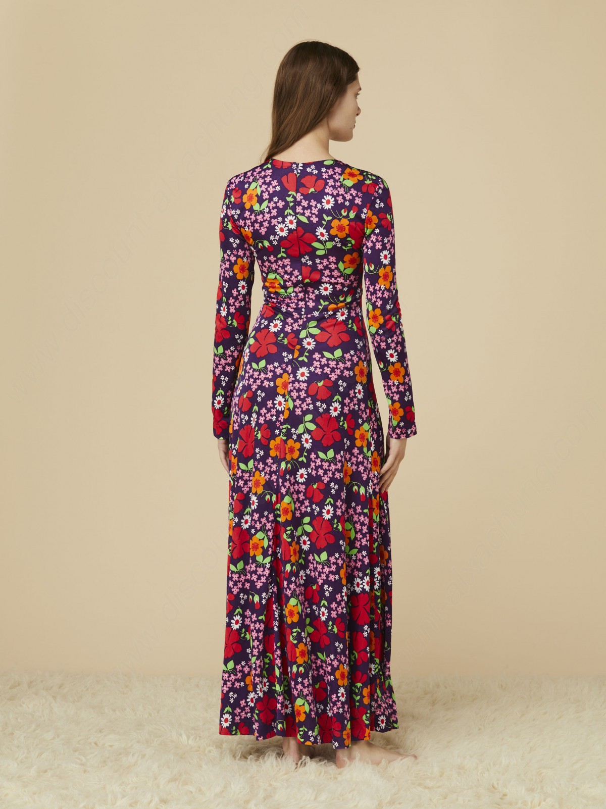Alexachung Floral Print Maxi Dress - -3