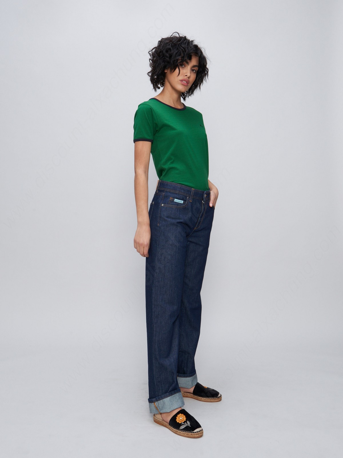 Alexachung Low Slung Baggy Jeans - -3