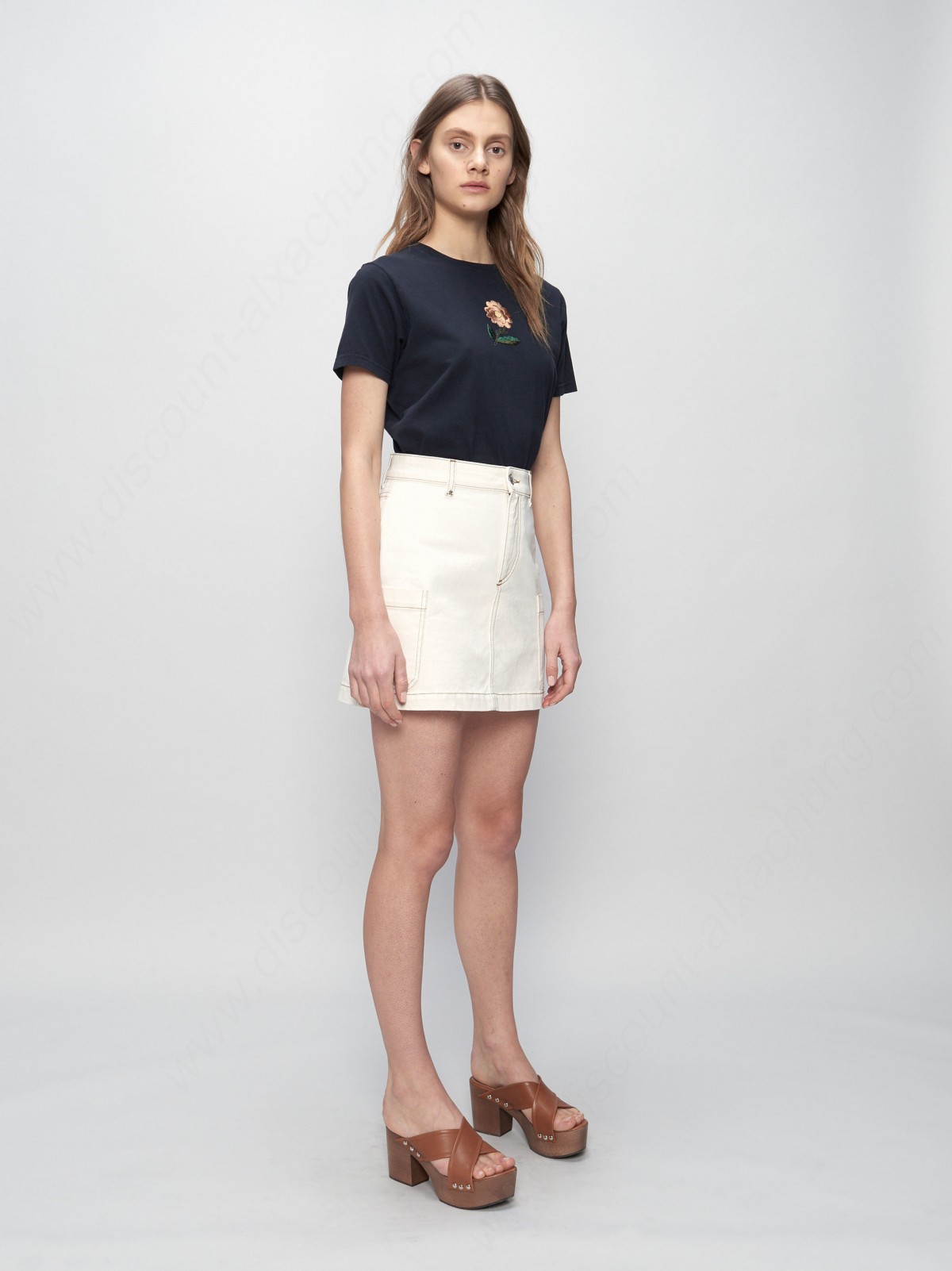 Alexachung Patch Pocket Mini Skirt - -2