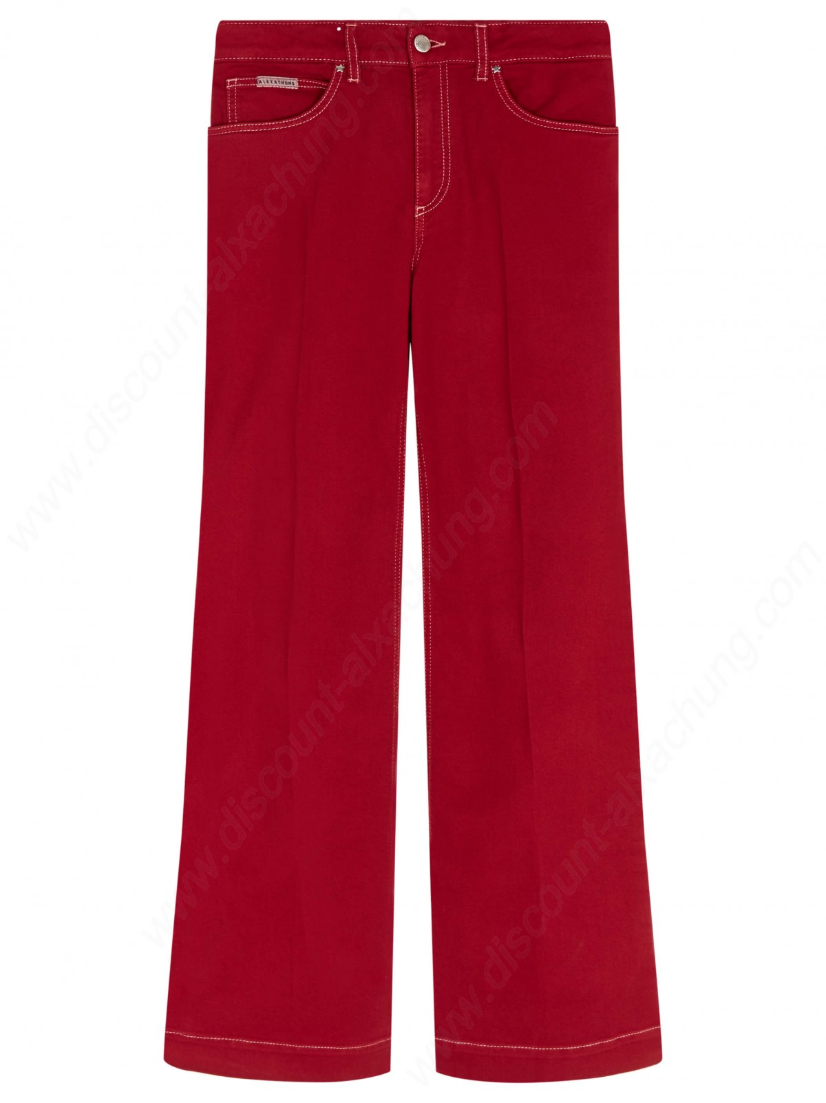 Alexachung Red Wide Leg Jeans - -0