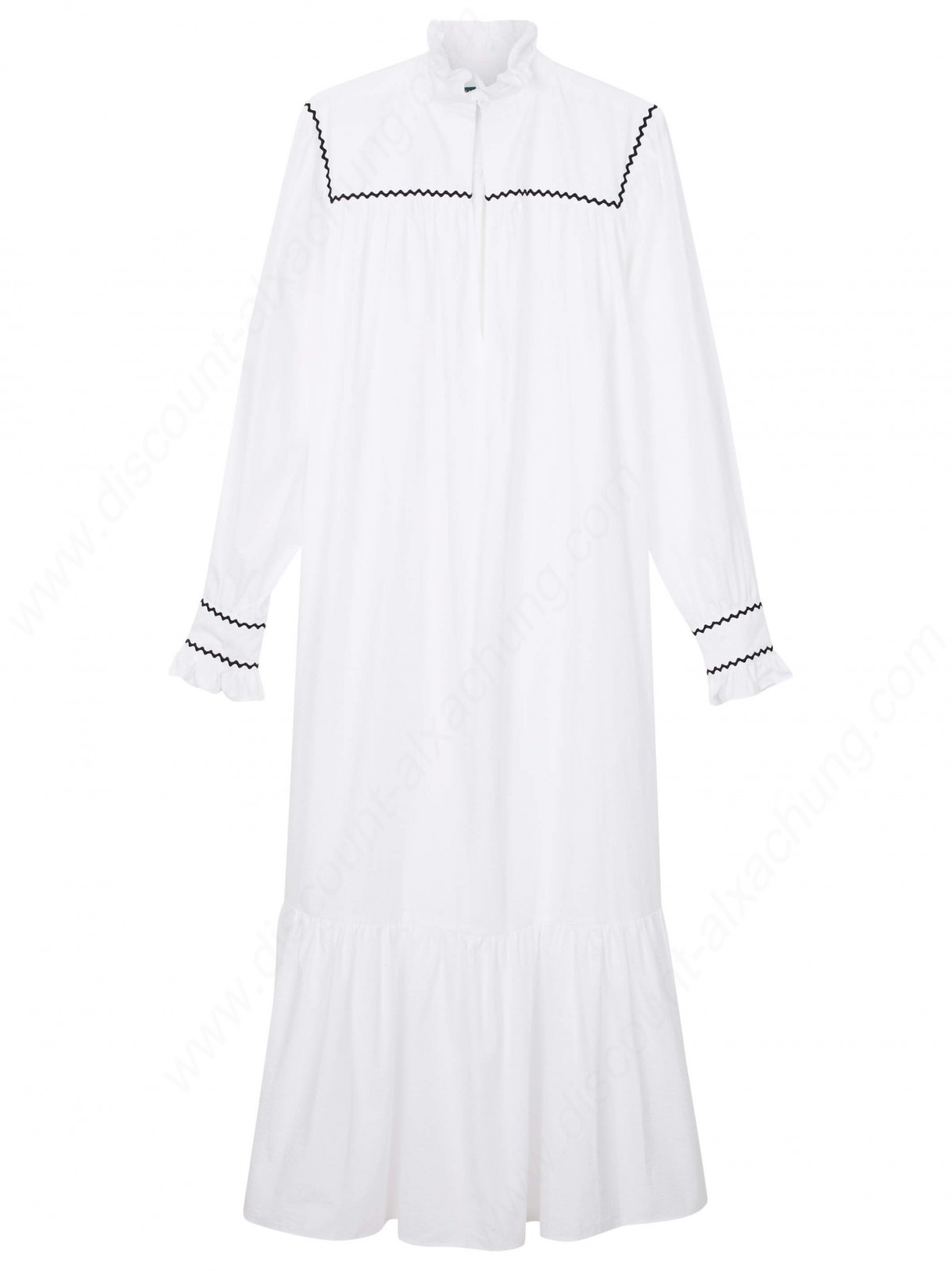 Alexachung Ruffle Collar Peasant Dress - -0