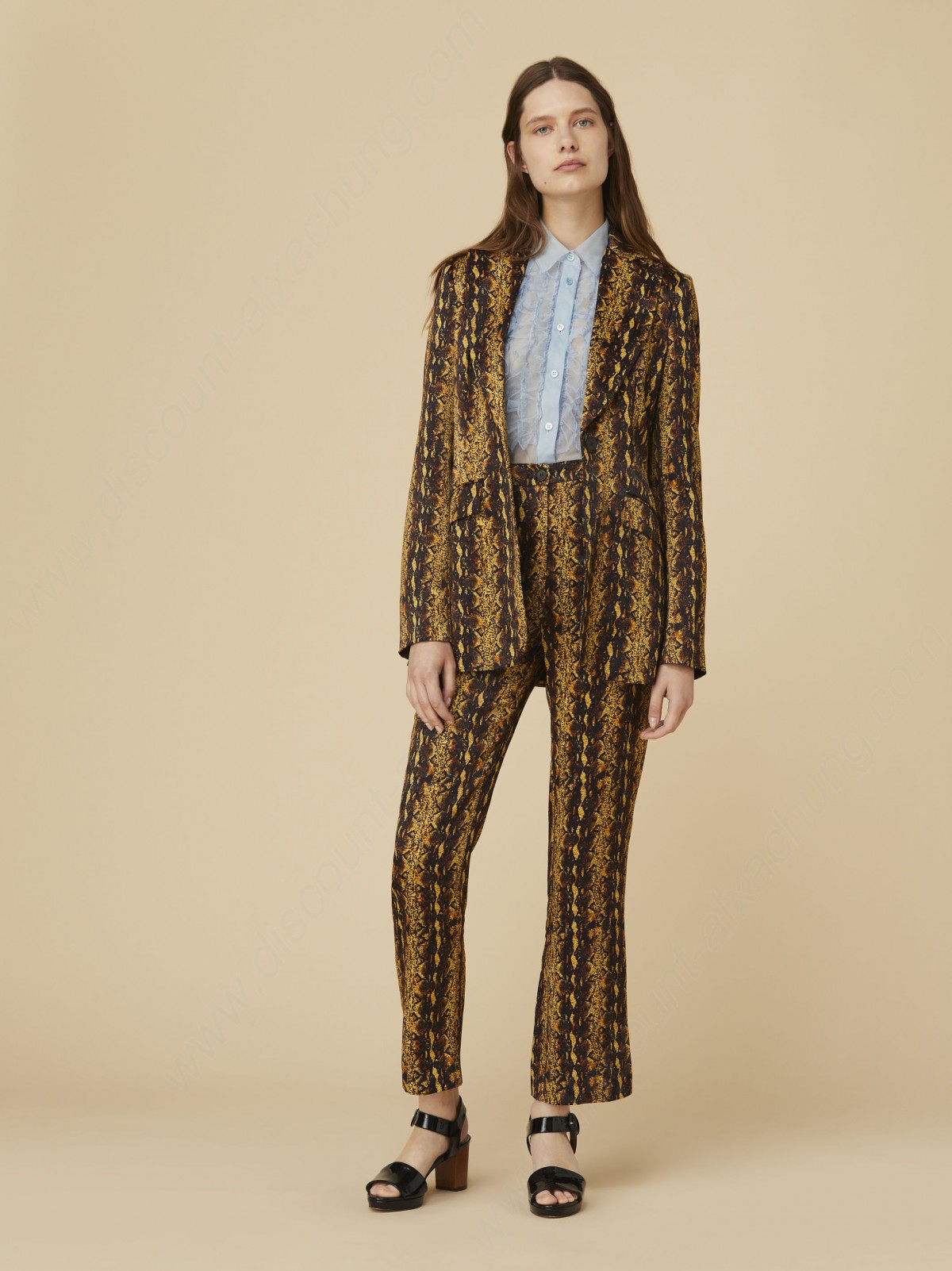 Alexachung Snake Print Tailored Coats - -3