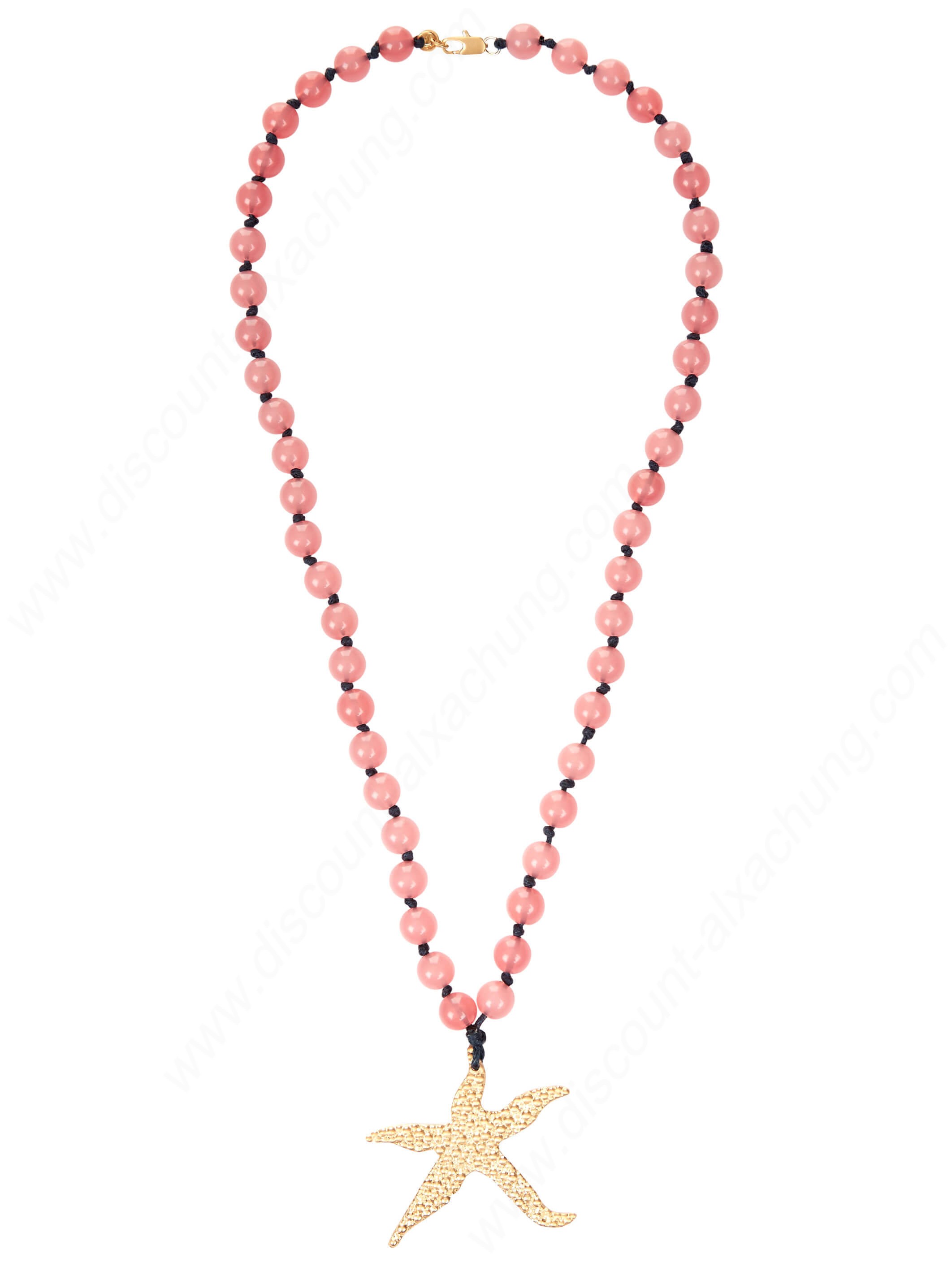 Alexachung Pink Beaded Starfish Necklace - Alexachung Pink Beaded Starfish Necklace