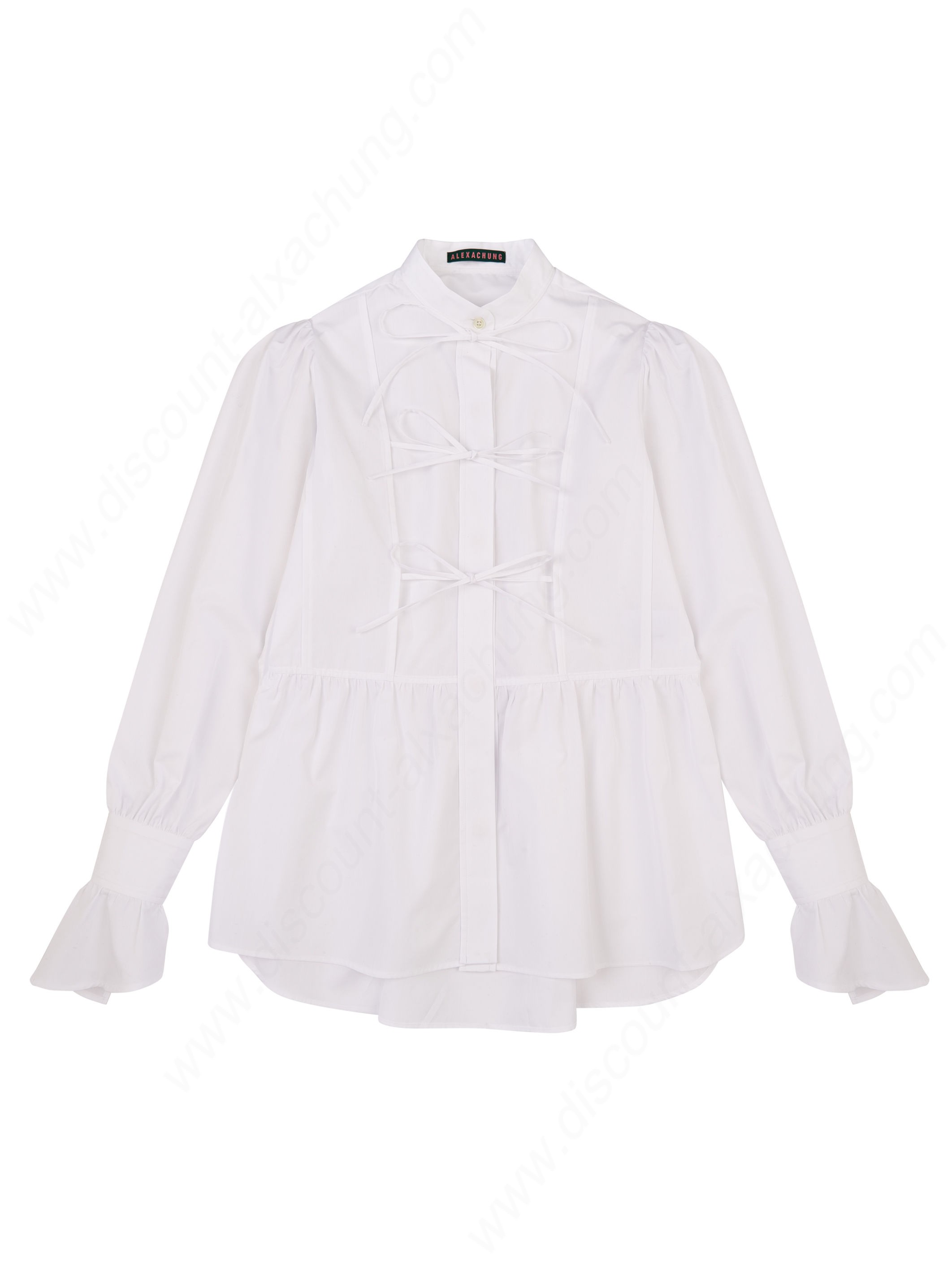 Alexachung Tie Front Bow Blouse - Alexachung Tie Front Bow Blouse