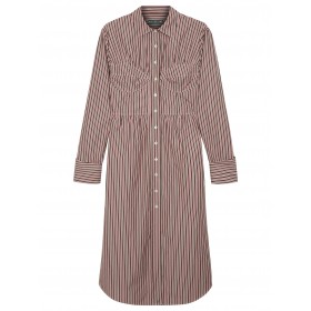 Alexachung Stripe Seamed T-Shirts Dress
