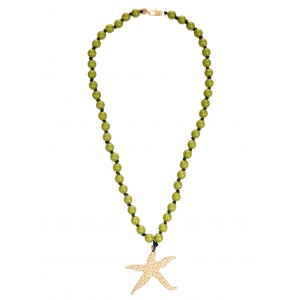 Alexachung Beaded Starfish Necklace
