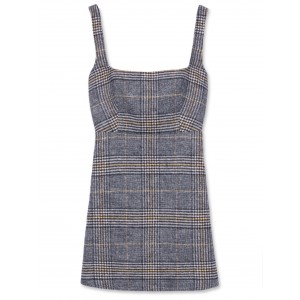 Alexachung Checked Cut Out Back Dress