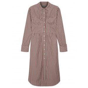 Alexachung Stripe Seamed T-Shirts Dress