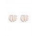 Alexachung Gold Love Earrings - 0