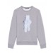 Alexachung Grey En Pointe Sweatshirt - 0