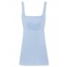 Alexachung Pale Blue Cut Out Back Dress - 0