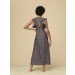 Alexachung Ruffle Detail Aubergine Dress - 3